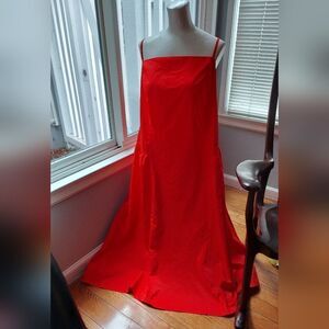 A New Day Flowy Halter Dress Size 24/22 NWT 3 Available 1 Orange/2 Cream